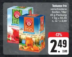 E-Center Teekanne frio Angebot