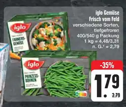 E-Center Iglo gemüse Angebot