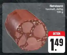 E-Center Filetrotwurst Angebot