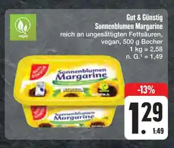E-Center Gut & günstig sonnenblumen margarine Angebot