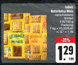 E-Center Leibniz butterkekse minis Angebot