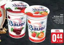 E-Center Bauer der grosse joghurt Angebot