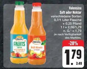 E-Center Valensina saft Angebot