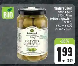 E-Center Alnatura oliven Angebot