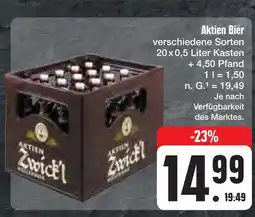 E-Center Aktien bier Angebot