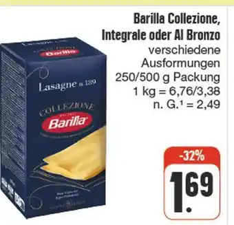 nah & gut Barilla collezione, integrale oder al bronzo Angebot