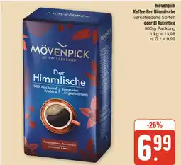 nah & gut Mövenpick kaffee der himmlische oder el auténtico Angebot