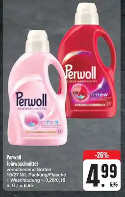 E-Center Perwoll feinwaschmittel Angebot
