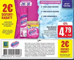 E-Center Vanish vanish oxi action fleckenentferner Angebot