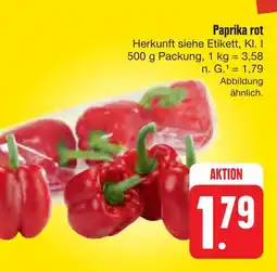 E-Center Paprika rot Angebot
