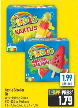 diska Nestlé schöller pirulo kaktus Angebot