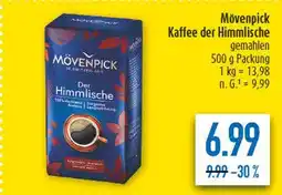 diska Mövenpick kaffee der himmlische gemahlen Angebot