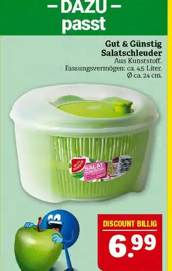Marktkauf Gut & günstig salatschleuder Angebot