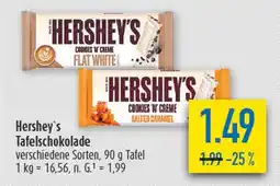 diska Hershey's cookies 'n' creme flat white Angebot