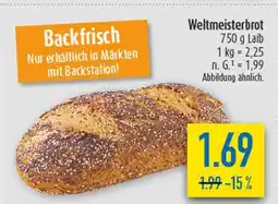 diska Backfrisch weltmeisterbrot Angebot