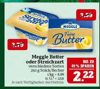 Marktkauf Meggle butter oder streichzart Angebot