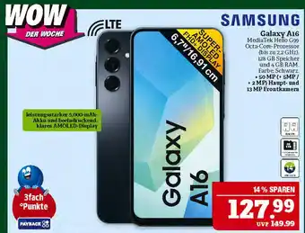 Marktkauf Samsung galaxy a16 Angebot