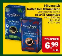 Marktkauf Mövenpick kaffee der himmlische Angebot