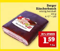 Marktkauf Berger räucherbauch Angebot