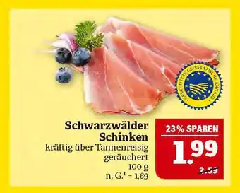 Marktkauf Schwarzwälder schinken Angebot