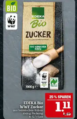 Marktkauf Edeka wwf zucker Angebot