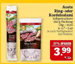 Marktkauf Aoste ring-salami Angebot