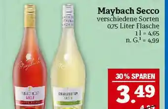 Marktkauf Maybach secco Angebot