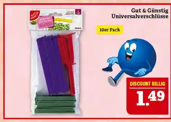 Marktkauf Gut & günstig universalverschlüsse Angebot