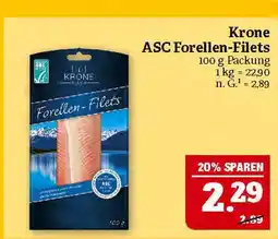 Marktkauf Krone asc forellen-filets Angebot
