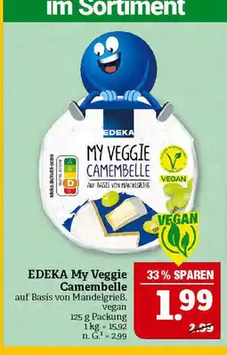 Marktkauf Edeka my veggie camembelle Angebot