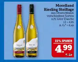 Marktkauf Moselland riesling steillage Angebot