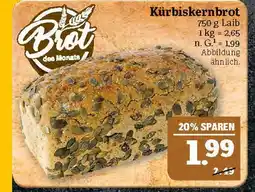 Marktkauf Brot des monats kürbiskernbrot Angebot