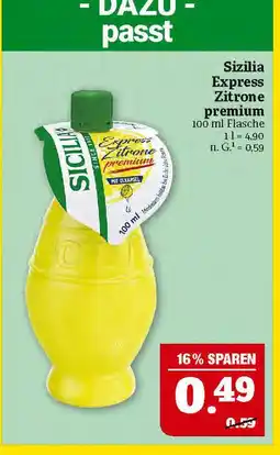 Marktkauf Sizilia express zitrone premium Angebot