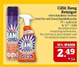 Marktkauf Cillit bang reiniger Angebot