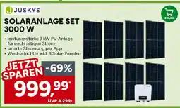 Marktkauf Juskys solaranlage set 3000 w Angebot