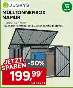 Marktkauf Juskys mülltonnenbox namur Angebot