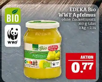 Marktkauf Edeka bio wwf apfelmus Angebot