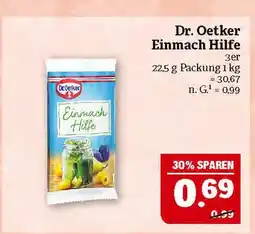 Marktkauf Dr. oetker einmach hilfe Angebot