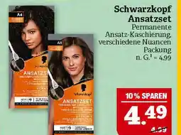 Marktkauf Schwarzkopf ansatzset Angebot