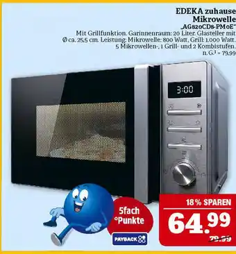 Marktkauf Edeka zuhause mikrowelle Angebot