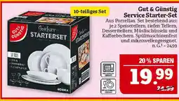 Marktkauf Gut & günstig service starter-set Angebot