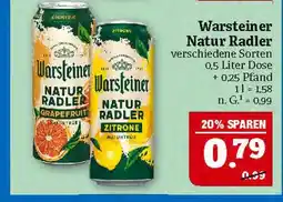 Marktkauf Warsteiner natur radler Angebot