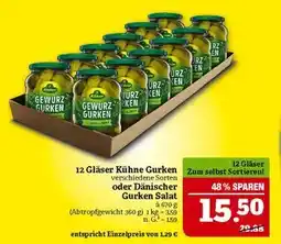 Marktkauf Kühne gewürzgurken Angebot