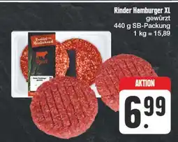 Edeka Unsere meisterland rinder hamburger xl Angebot