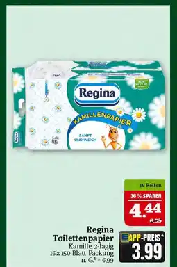 Marktkauf Regina toilettenpapier Angebot