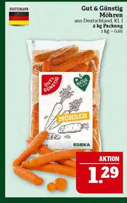 Marktkauf Gut & günstig möhren Angebot