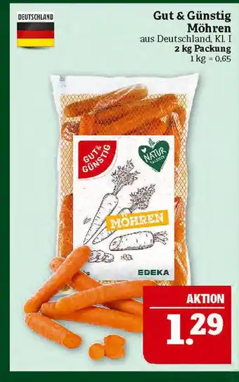 Marktkauf Gut & günstig möhren Angebot