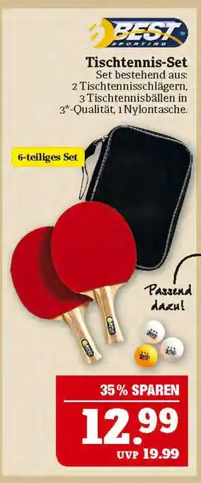 Marktkauf Best sporting tischtennis-set Angebot