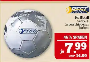 Marktkauf Best sporting fußball Angebot