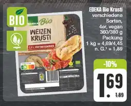Edeka Edeka bio weizen krusti Angebot